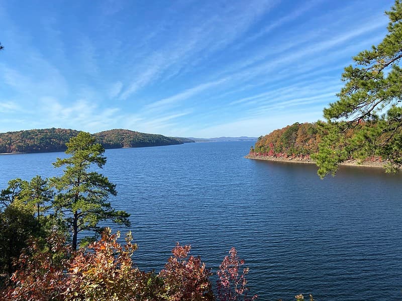 Lake Ouachita near Mount Ida Arkansas